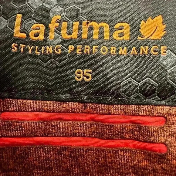 Lafuma x Montblanc Outdoor Full Zip Performance Jacket Gorpcore Orange Women's S - Picture 15 of 16